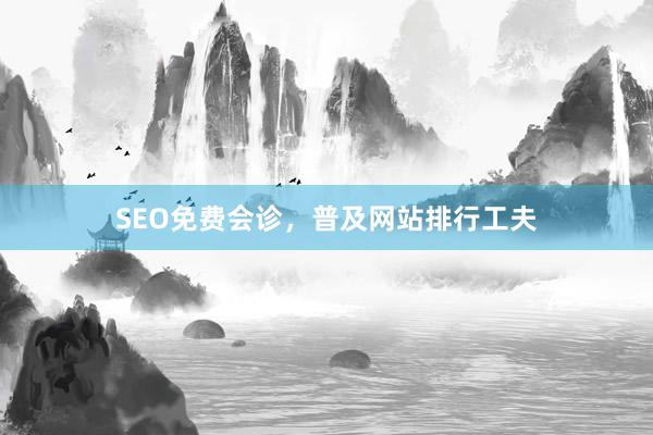 SEO免费会诊，普及网站排行工夫